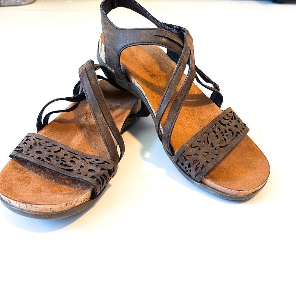 BEARPAW Women's Glenda Sandals Brown Size 10